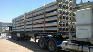 FMG 14inch loaded on the truck